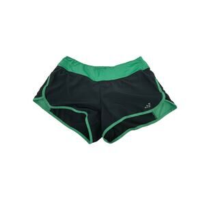 BCG Girls Black Green Athletic Shorts Youth Size Medium